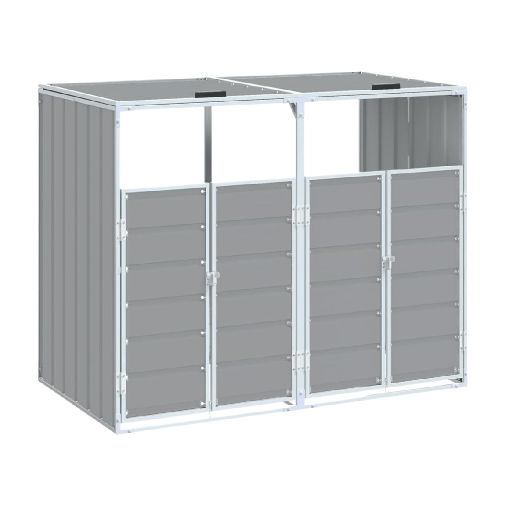 金属製収納ボックス - 屋外での収納や整理に適用 - スチール - 120 x 80 x 100